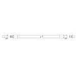 Transfer Assembly Jumper Tubing, TPE, Non-aseptic